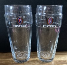 2 X NEW FOSTERS PINT GLASSES