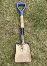 Short Handle Steel Square Head Mini Small Spade Shovel Digging