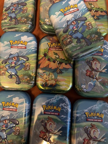 Pokemon cards card tin - 50,
