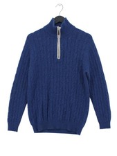 N.Peal Men's Jumper S Blue