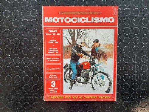 Motorcycling march 1971 - motorcycling,