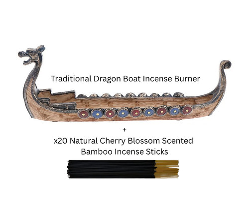 Viking dragon boat incense - dragon,