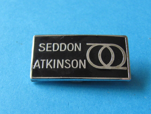 Vintage seddon atkinson enamel - vintage,