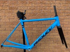 Ridley Helium SLA Rim Brake Road Alloy Frameset - Small Belgian Blue Small