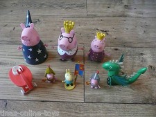 PEPPA PIG ROYAL FIGURES GRANDPA WIZARD KING DADDY QUEEN MOMMY KNIGHT GEORGE+MORE