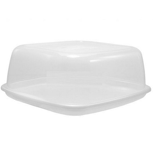 Large clear square plastic - large,