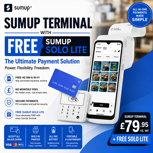 Sumup terminal card - card, machine