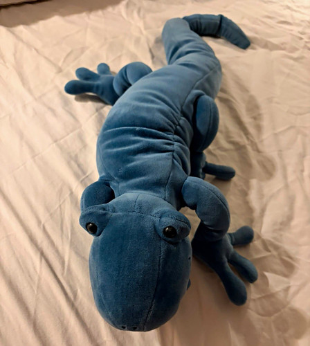 Jellycat blue lizard plush - blue,