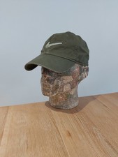 Nike H86 Heritage Club Cap Hat Big Swoosh Strapback Khaki Green