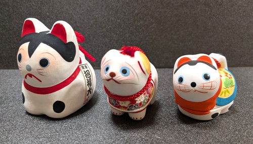 Japanese inu hariko dog - japanese,