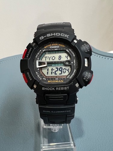 Casio shock mudman 9000 1v - g,