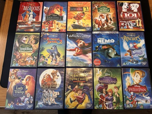 Disney dvd bundle x15 films - dvd,