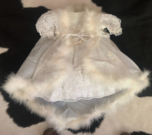 Little girls white dress - girls,