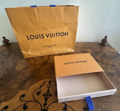 Louis vuitton empty orange - louis,