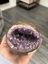 Large Raw Open Mouth Purple