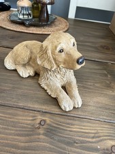 Sandicast Large Golden Retriever Dog Statue Figurine Ornament Home Decor