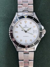 ZENITH Vintage 1990s Automatic 37mm Diver Watch & Bracelet - 02.0210.462 - Rare!