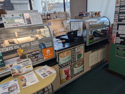 Coffee shop concession - coffee,