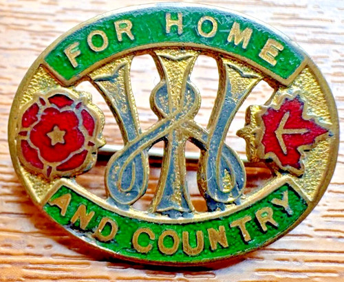 For home and country - home,