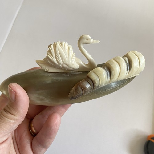 Vintage hand carved and - vintage,