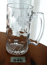 Glass Tankard Large Dimpled