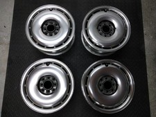 '88 BRIDGESTONE AEROFINE WHEELS 4 SET | RARE JDM 100 114.3 PCD 14 6J TURBO DISH