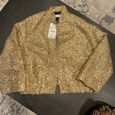 ZARA ZW COLLECTION Sz S SEQUIN