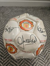 Vintage 1996/97 Signed Man Utd