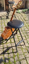Foldable Guitar Stools with built in Guitar Stand and Footrest