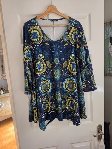 Enmain plus size tunic - plus, top