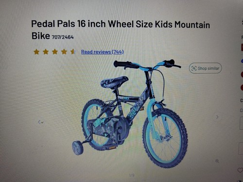 Pedal pals inch - pedal, 16