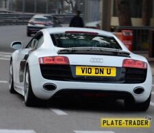 Private registration plate V10 DN U good for m5 rs6 Lambo and Audi R8 