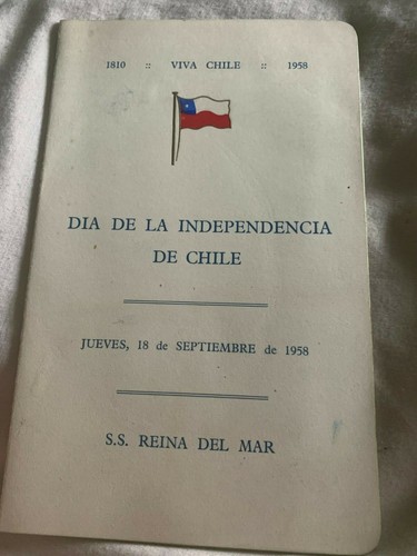 1958 menu dia la - menu, de