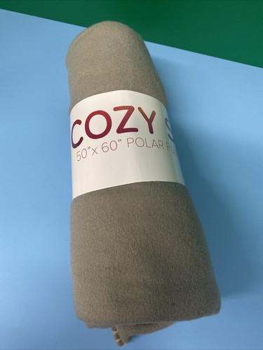 Mauve beige cozy soft polar - beige,