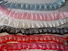 1 or 2 m x White Lace over