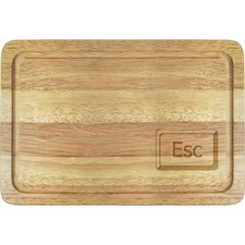 Keyboard escape key wooden - escape,