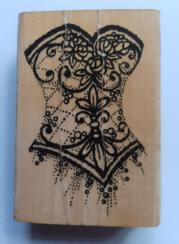 Stampendous beaded bodice - "beaded, bodice"