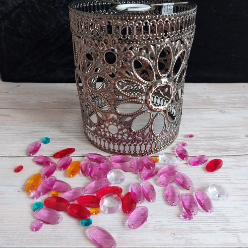 Moroccan lampshade beads diy - moroccan,