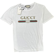 Gucci Men's Web Logo T-Shirt