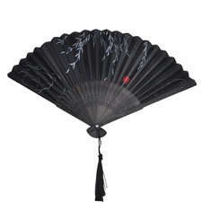 Silk Bamboo Folding Hand Fan
