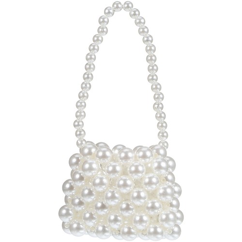 Small pearl handbag - bride, tote