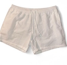 ZARA White Swim Shorts