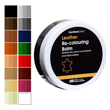 Leather Balm Colour Dye to Restore Recolour & Repair Car Seats, Sofa & Furniture