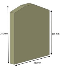 Herald 6 Side Bricks to suit Double or Double - Double Sided Stove, HH06DD054