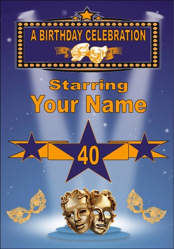 Theatre inspired birthday - theatre,
