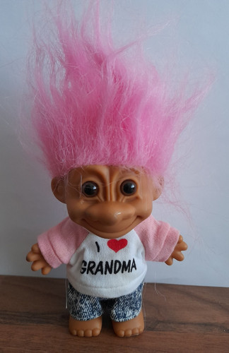 Vintage 1990 russ troll - troll, 'i