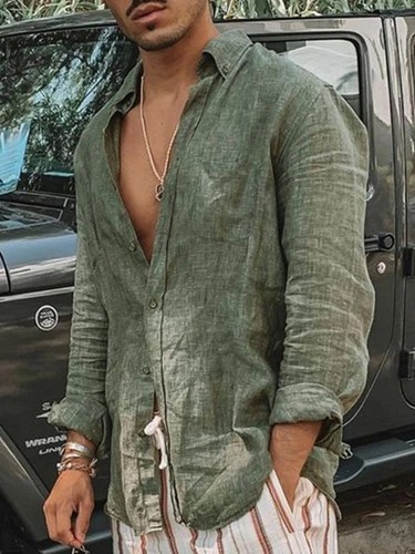 Mens casual cotton - mens, shirt