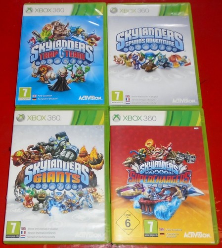 Xbox 360 skylanders games - 4x,