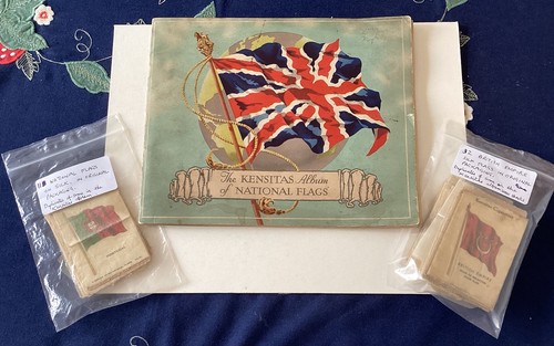 Vintage kensitas silk flags - kensitas,
