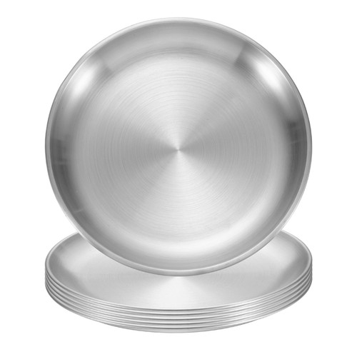 6pcs stainless steel - stainless,
